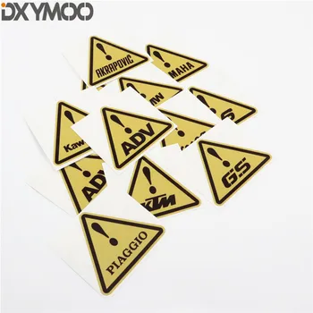

Warning Motorcycle Bike Body Oil Tank Sticker Car Styling Vinyl Decal for Adventure ADV GS Piaggio