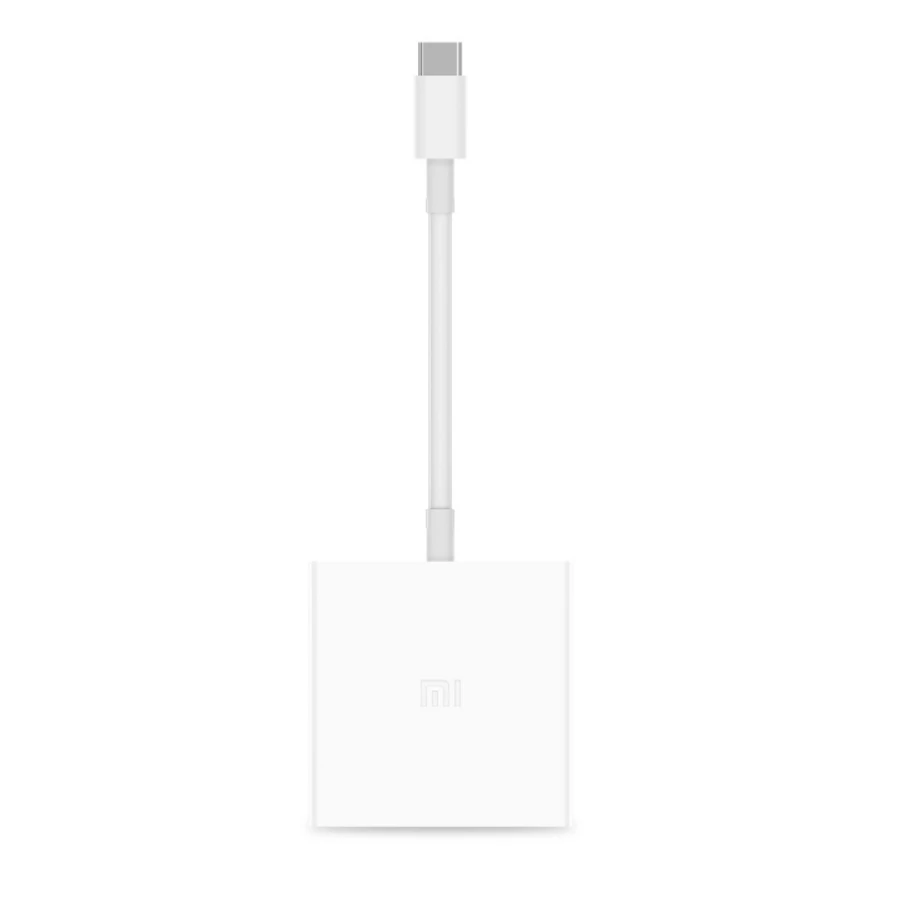 Xiaomi type-C в USB Преобразование HDMI адаптер для MacBook/XIAOMI notebook H20 - Цвет: white