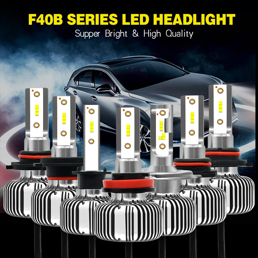 

SZDS Car Lights Bulbs LED H4 H7 H11 LED H1 H3 H8 H9 9005 9006 9012 Auto Headlights 12V 24V 3200LM 6000K 6500K Led Light