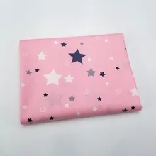 Печатная саржевая хлопковая ткань Лоскутная Ткань для поделок шитья Детские и Детские простыни Детские подушки одеяло платье материал