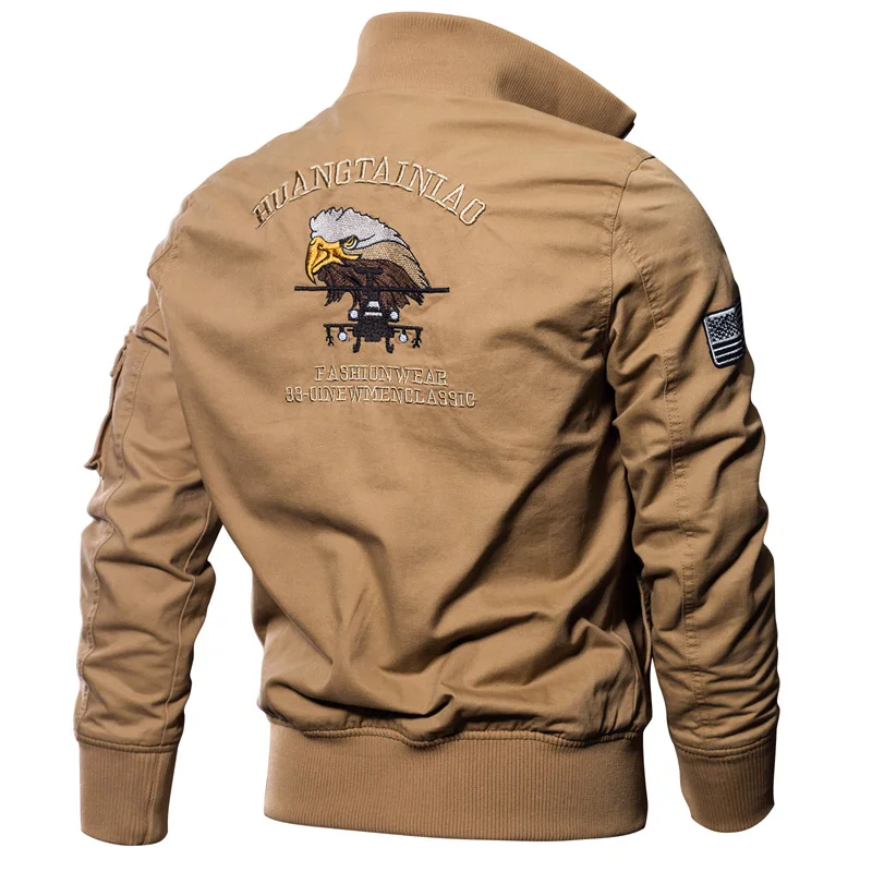Spring Military Jacket Men Winter Cotton Jacket Army Pilot Jackets Air Force Cargo Coat Military Fl