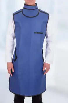 

0.5mmpb X-ray protective apron with collar, hospital, clinic, Checker protection,Medical clothes,clothing.apparel