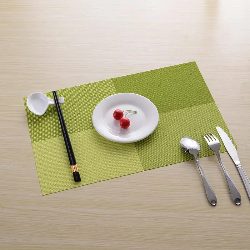 4 قطعة للماء مربع المفارش الطعام الجداول مكان الحصير سادة المائدة إناء مطعم المطاعم الاكسسوارات الإمدادات