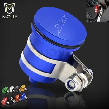 

Motorcycle CNC Rear Brake Pump Fluid Reservoir Tank Cup Oil Container with Mounting Bracket For YAMAHA TMAX 530 500 2012-2016