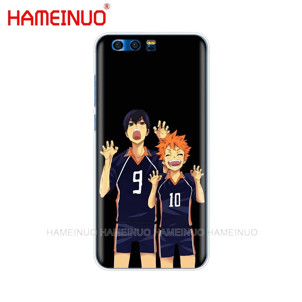 HAMEINUO Haikyuu Hinata атак Аниме Манга волейбол униформа чехол для телефона для huawei Honor 10 V10 4A 5A 6A 7A 6C 6X7X8 9 LITE