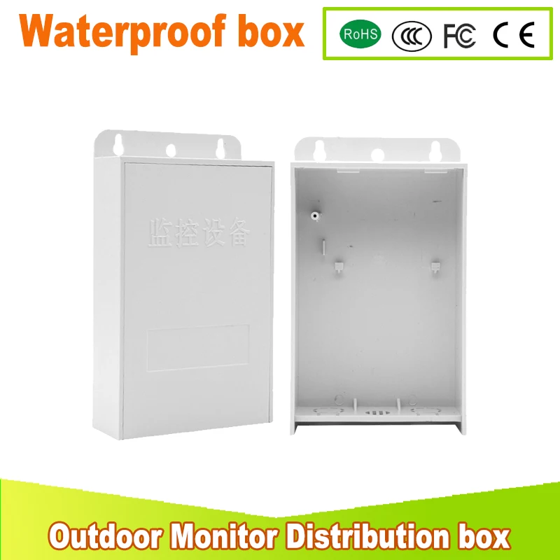 

Free Shipping Light Gray ABS Waterproof Surface Mounted Junction Box 188 x 113 x 45mm Power waterproof box