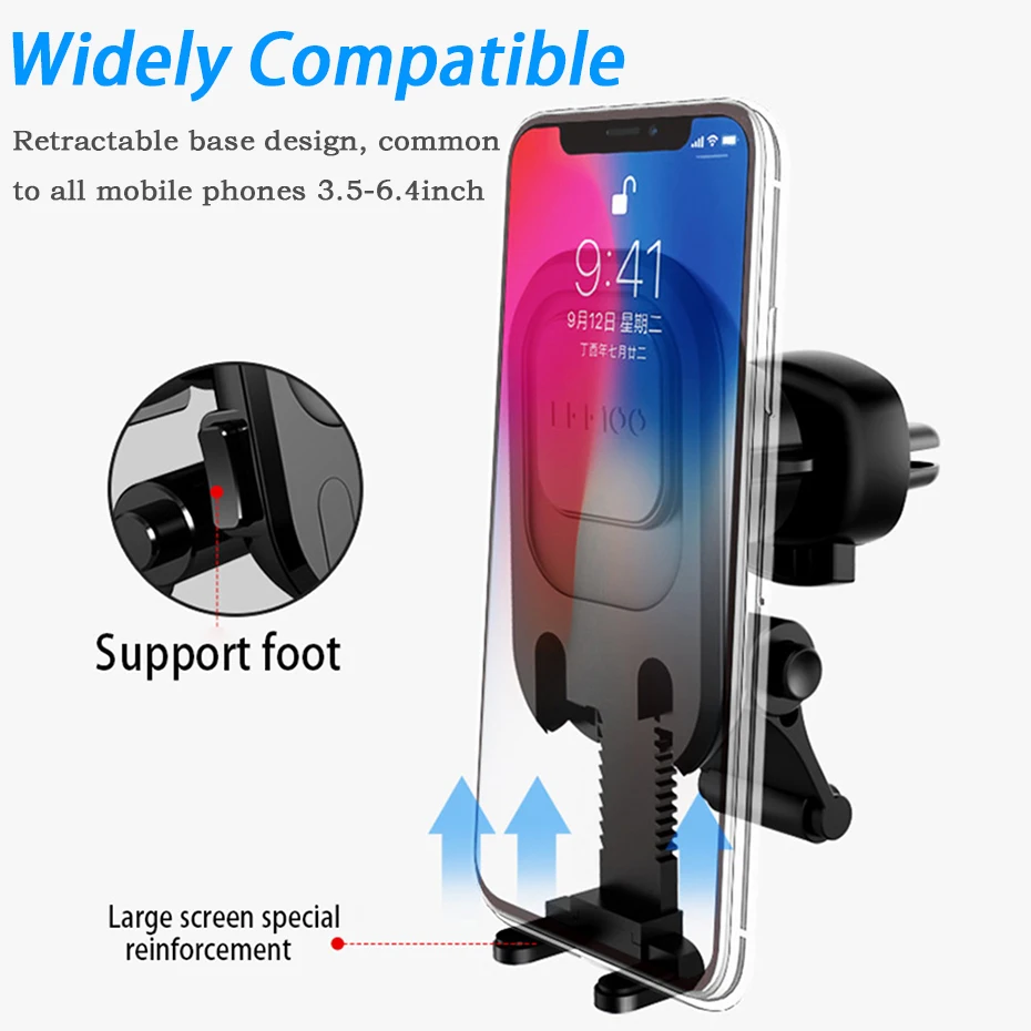 LEEIOO магнитный автомобильный держатель телефона для iPhone samsung 360 Air Mount магнитный держатель для мобильного телефона в автомобиле gps универсальные держатели