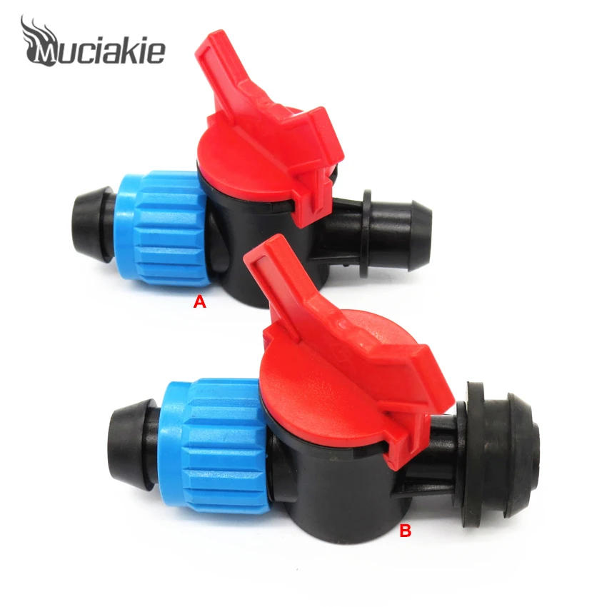 

MUCIAKIE Garden Switch Valve Connector for Connecting 20mm PE Hose & 16mm or 24mm PE PVC Hose Coupling Pipe