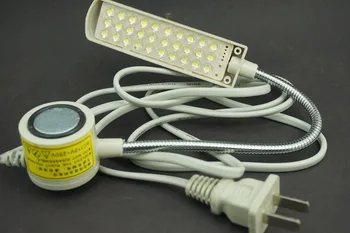 

30 LED sewing machine working and table lamp 110/220 voltage goose neck with different plug free shipping