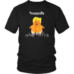 Забавные Трамп ребенок шар London футболка черная футболка 234XL XXL Футболка с принтом героев мультфильма унисекс новые модные футболки