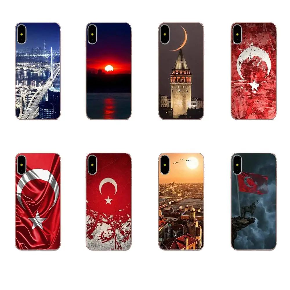 Флаг Турции Стамбул ТПУ чехол для Huawei Honor 4C 5A 5C 5X 6 6C 6A 6X 7 7X 8 9 V8 V10 Y3II Y5II Y6II G8 P7 Play Lite |