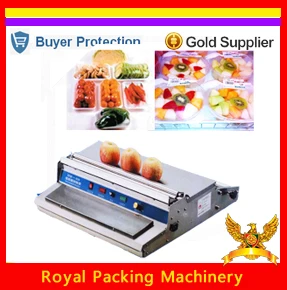 

Stainless Steel Cling Film Sealing Machine Food Fruit Vegetable Fresh Fish Meat Film Wrapper Sealer Packaging Tool Super Market