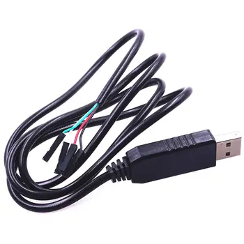 

10pcs 4 Pin PL2303HX USB Transfer to TTL RS232 Serial Port Adapter Cable Module Console Recovery Upgrade