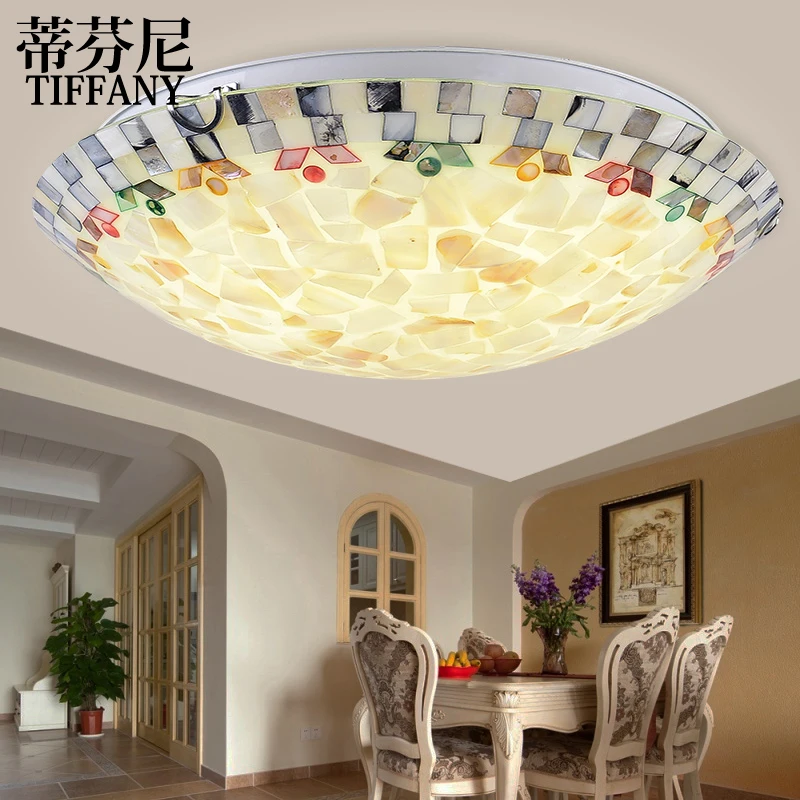 

Mediterranean sea suction dome style balcony art lighting style bedroom LED lamps