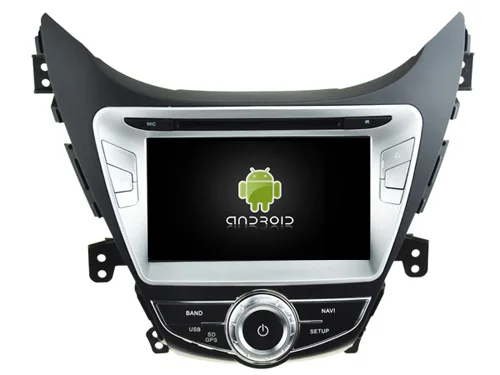 Android CAR Audio DVD player gps FOR HYUNDAI ELANTRA 2011 Multimedia navigation head device unit receiver