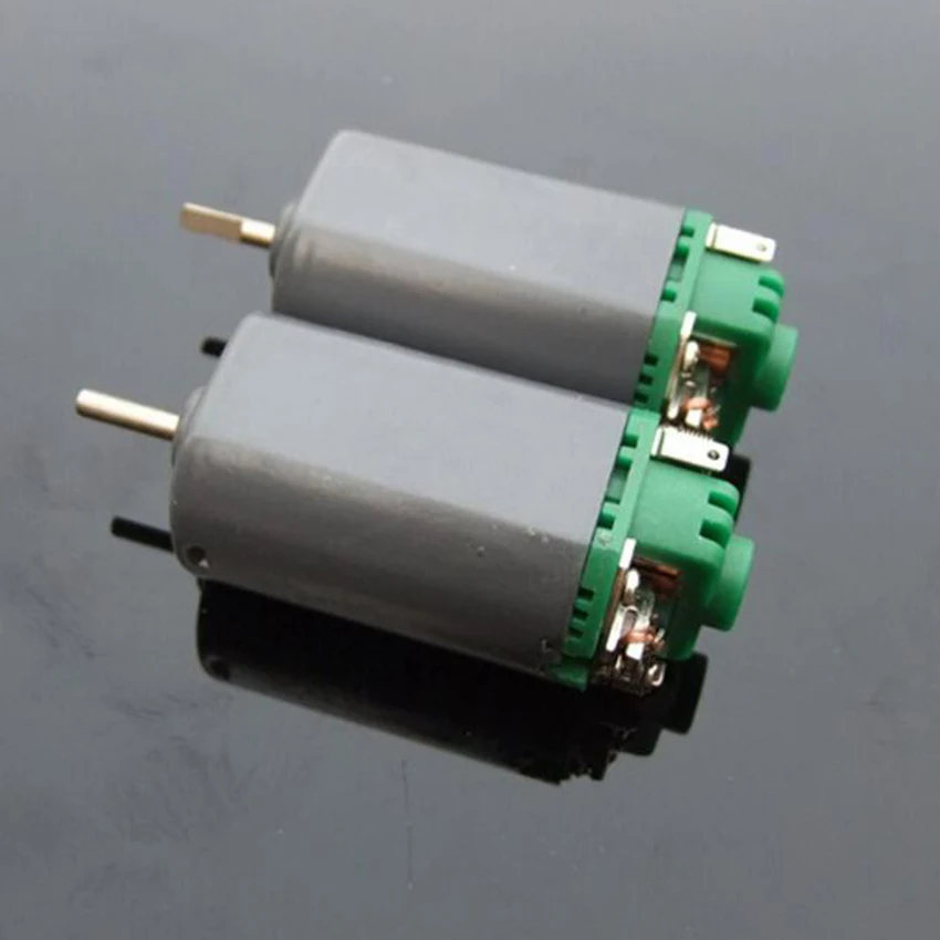 

1pcs 480 Double Ball Bearing Micro DC Motor Short Shaft 7.2V 18000rpm Compensating Carbon Brush Sell