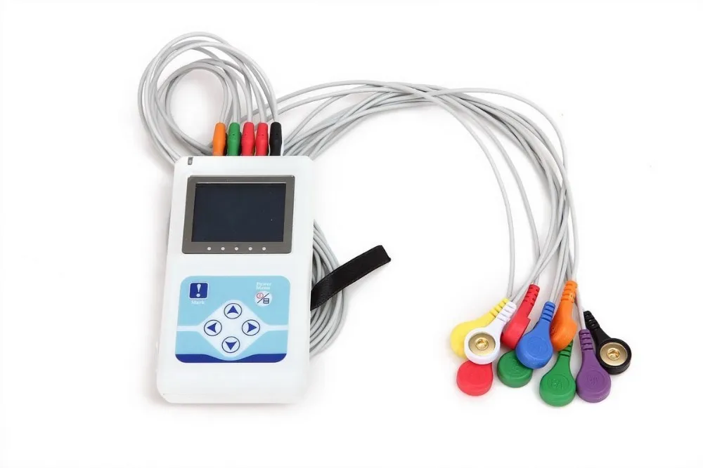 FDA,CE CONTEC Advanced Handheld ECG Mini Portable LCD Electrocardiogram
