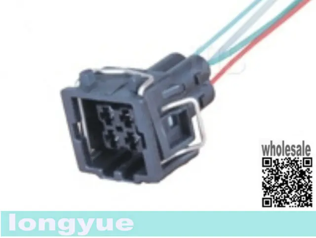 Longyue 10 шт. 4 способ Conector 4 отверстий датчик температуры для VW Ми Гольф SEAT Cordoba IBIZA ETE7754 6"