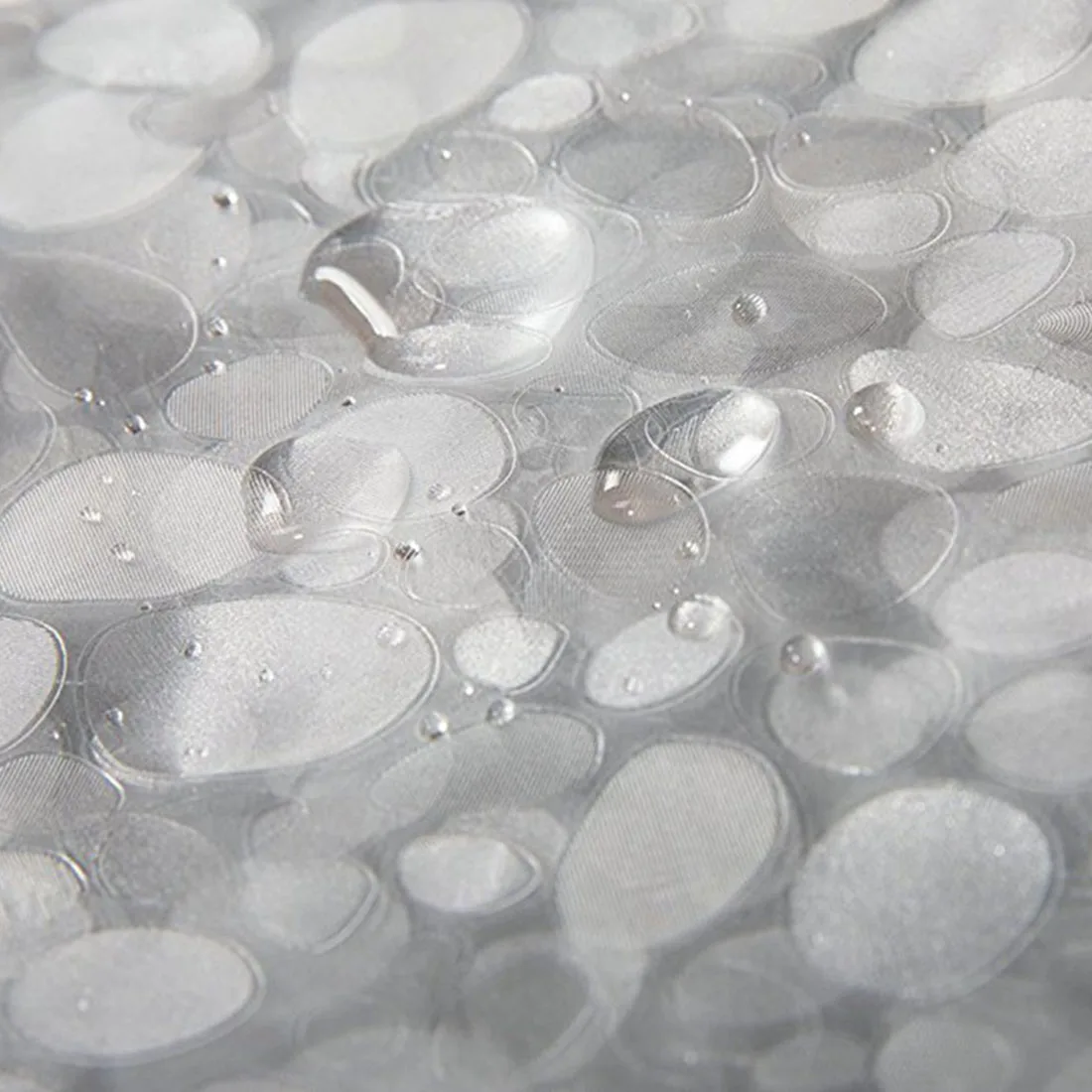 Pvc impermeável cortina de chuveiro espessamento tridimensional