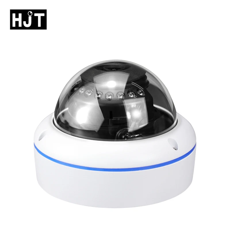 

HJT H.265 Cable Network Video Camera Built-in POE 5.0MP P2P CCTV IP Camera 48v Security 3.6MM Lens Dome Seetong Onvif