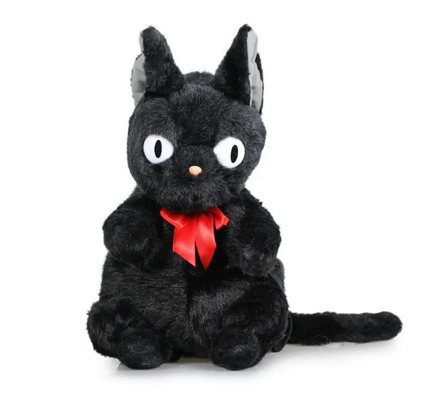 Новый рюкзак jiji с черной кошкой плюшевая сумка 50 см|studio ghibli|kiki delivery servicejiji cat |