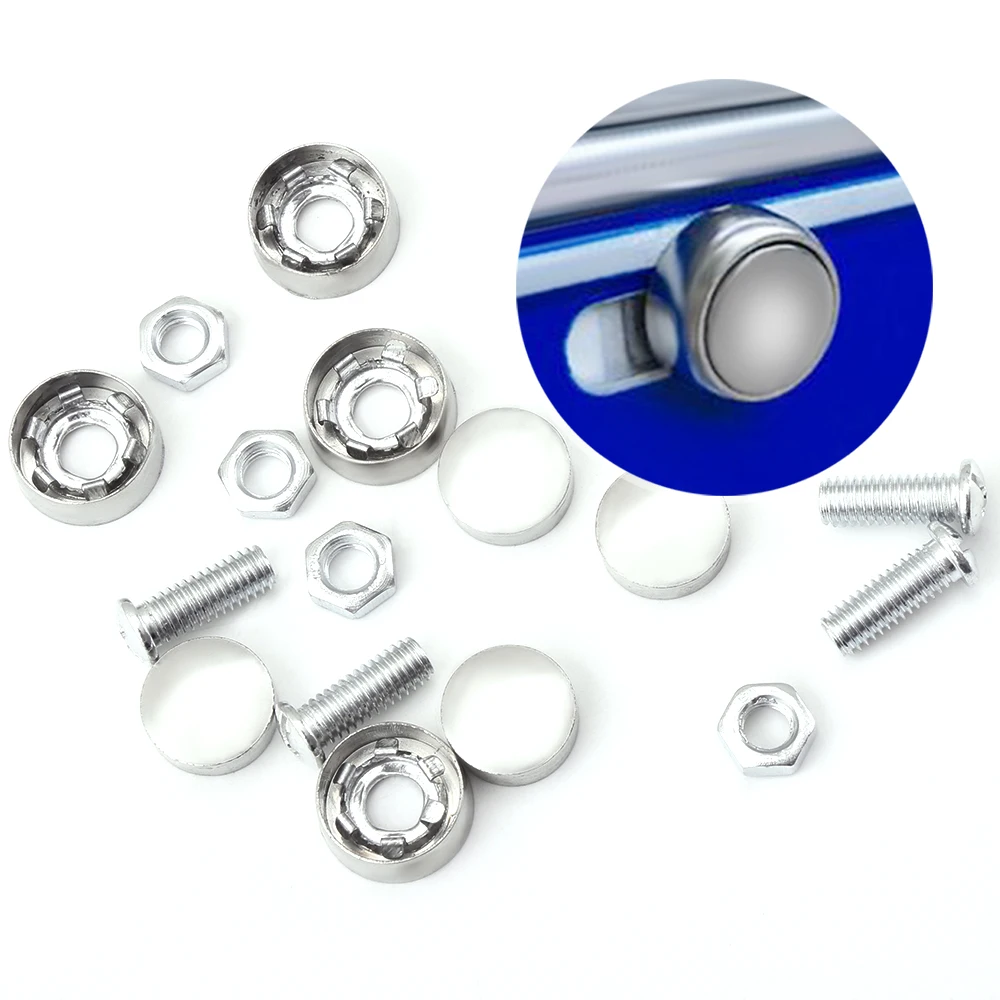 

Car License Plate Fasteners Screw for Opel Astra H J G Insignia Mokka Corsa D Vectra C Zafira Meriva For Seat Leon Ibiza Altea
