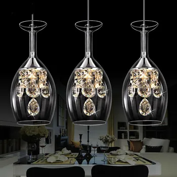 

European Crystal chandelier Restaurant lighting creative lighting bedroom living room dining table three head LM5041510py