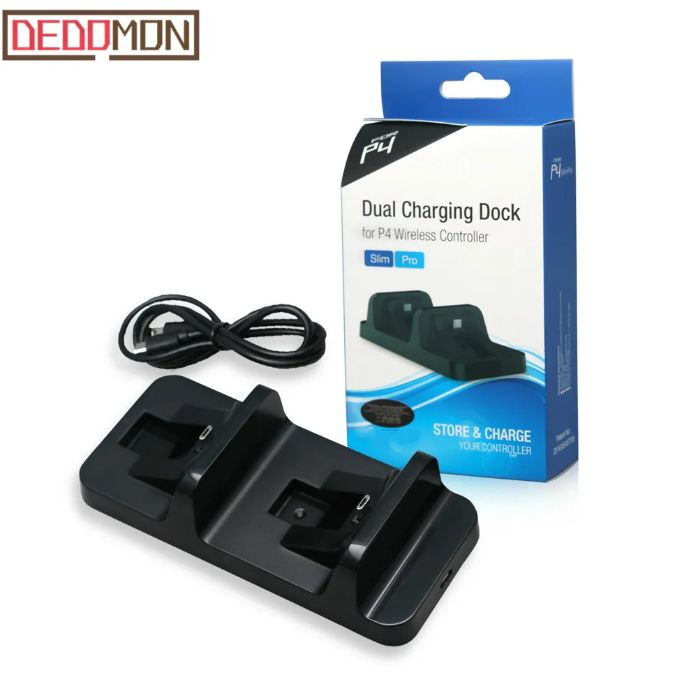 

for Ps4 Charger Controller Double Handle Wireless Chargers Dual USB Charging Dock Station Stand for Playstation 4 for PS4