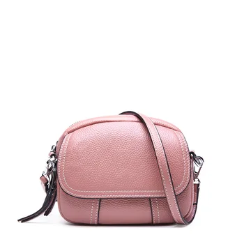 

Moxi Women Mini Messenger Bag Genuine Leather Shoulder Bag Luxury Female Leather Handbags High Quality Fashion Crossbody Bag