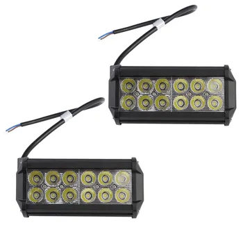 

GERUITE Brand 2PCS 36W Spot Beam LED Work Light Bar Offroad 4x4 4WD LED Fog Lamp Truck Motorcycle Boat Van Tractor Lamp RZR