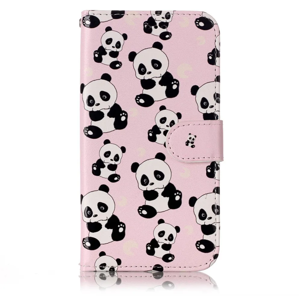 Кожаный чехол для samsung galaxy A5 2017 A3 Лев Сова Волк тигр PU Печать флип J3 2016 J2 Prime|cover for