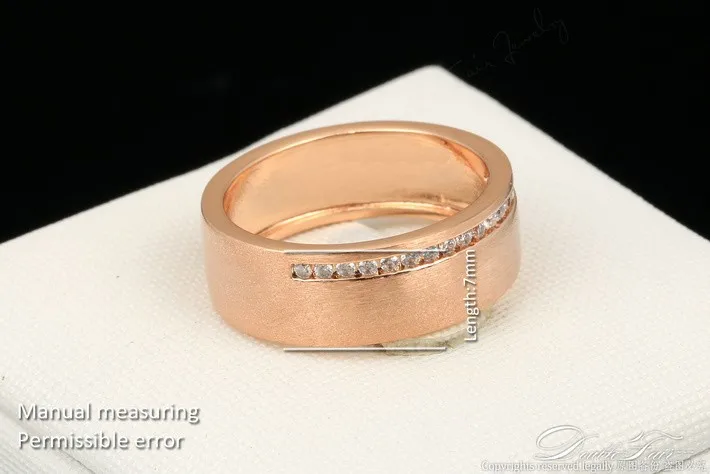 Кольца с кубическим цирконием, лидер продаж, серебро/розовое золото, цвет, модные, антиаллергенные, для свадьбы/помолвки, ювелирные изделия для женщин, anel DFR378