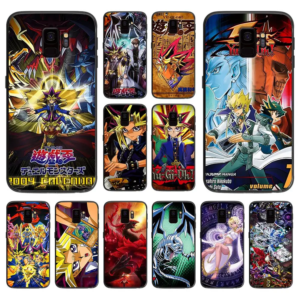 

Yu Gi Oh king of game soft phone cover case for Samsung Galaxy S6 S7 S8 S9 S10e Plus Note 8 9 Cases