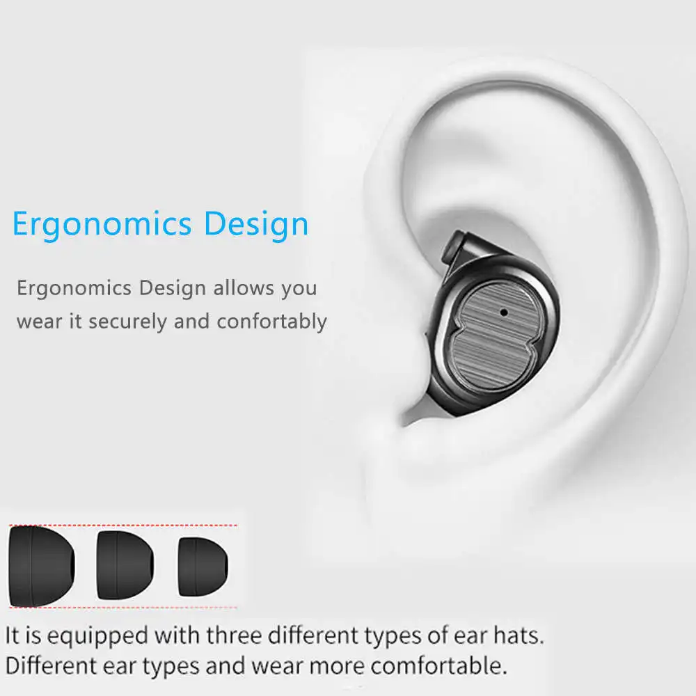 XGODY TWS 8 беспроводные наушники Bluetooth 5 0 HIFI бас шумоподавление для iphone xiaomi всех
