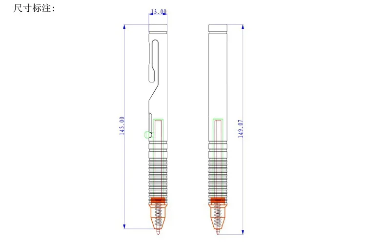 Tactical Pen Outdoor Tungsten Head Self-defense Portable Pen Sign EDC Tactical Pen With Gift Box Aluminum Alloy Camping Gear Kit Tactical Pen Outdoor Tungsten Head Self-defense Portable Pen Sign EDC Tactical Pen With Gift Box Aluminum Alloy Camping Gear Kit