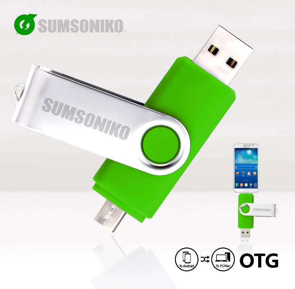 OTG phone Usb flash card USB flash Drive rotary Pen Drive memory stick