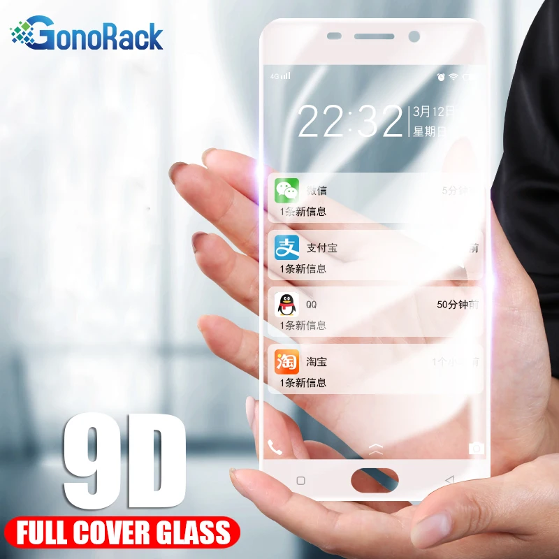 

9D Tempered Glass for OPPO A37 A59 A71 A73 A79 A83 Glass R9 Plus R9S Protective Glass on OPPO Realme 2 Pro U1 Screen Protector