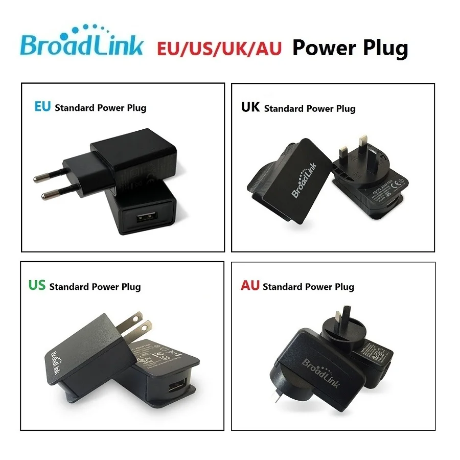 

Original Broadlink RM mini3 RM Pro Power Plug 5V/1A 100-240V