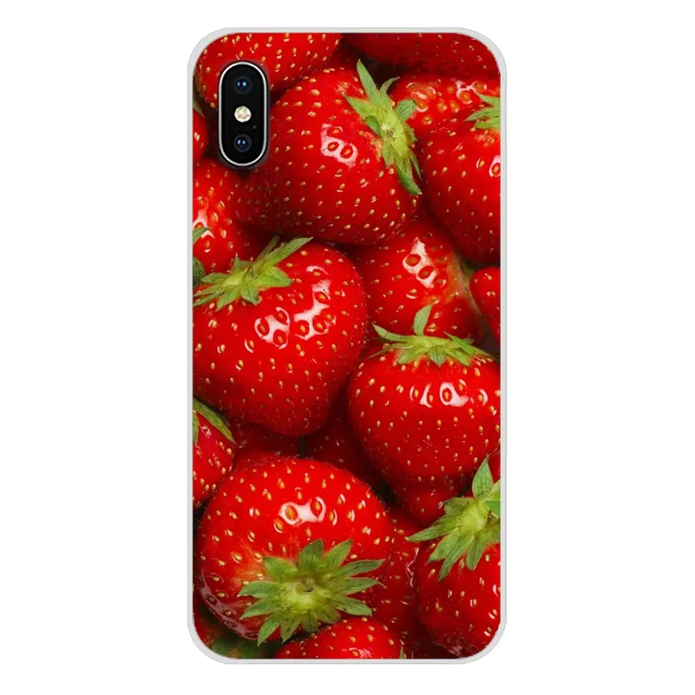 Для Huawei G7 G8 P7 P8 P9 P10 P20 P30 Lite Mini Pro P Smart Plus 2017 2018 2019 клубничный личи вишня киви