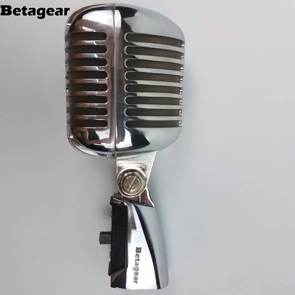 Betagear 55SH динамический вокальный ретро проводной микрофон стойка настольный