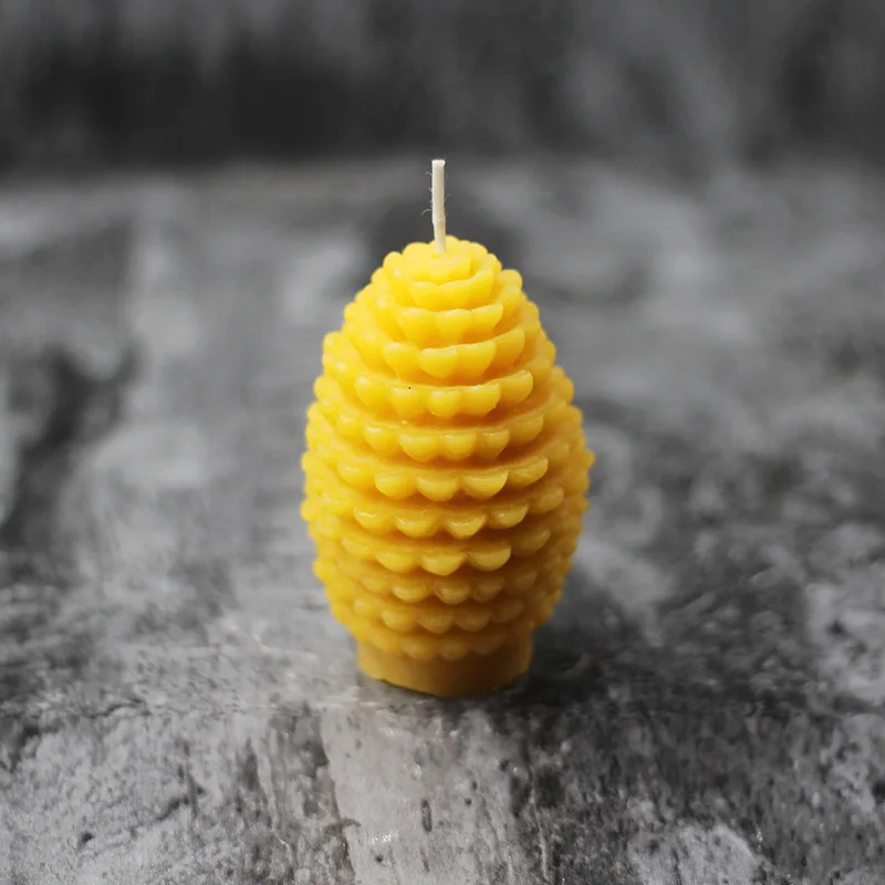 

Nicole Silicone Candle Mold 3D Pine Nut Shape Handmade Soap Making Mould