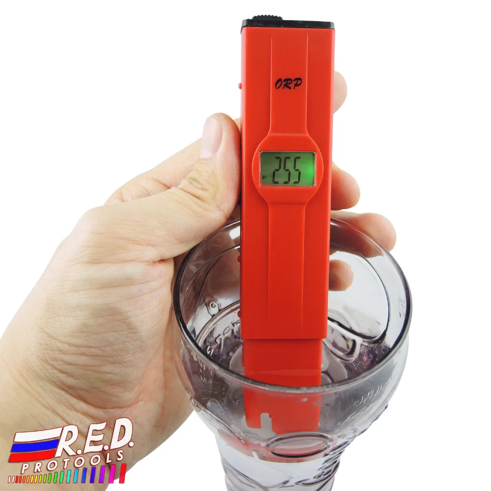 Цифровой ручка-тип Redox метр-1999mV~ 1999mV милливольт подсветка lcd бассейн Аквариум ОВП тестер качества воды