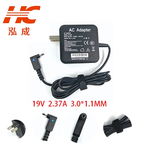 US 19 V 2.37A 3 0*1 1 мм 45 Вт зарядное устройство для ноутбука Asus Zenbook UX21 UX21E UX31 UX31E UX31K UX32 UX42