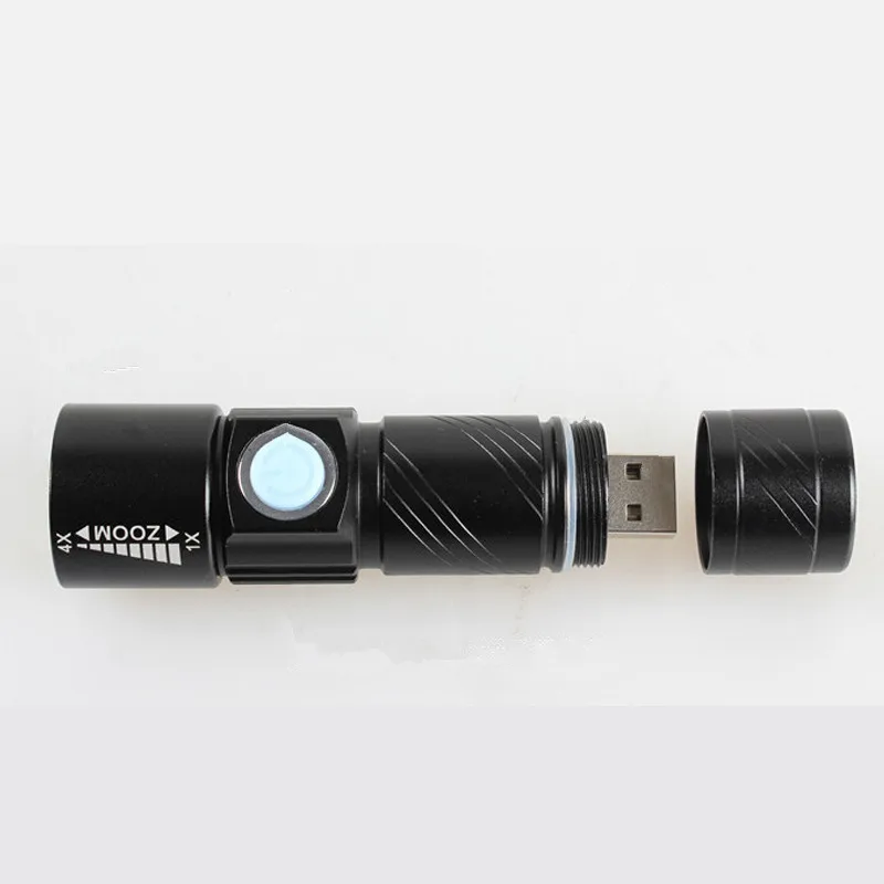 2000LM мини Led Q5 удобный водонепроницаемый перезаряжаемый USB флэш-светильник фонарь масштабируемый фонарь лампа 3 режима светильник для спорта на открытом воздухе