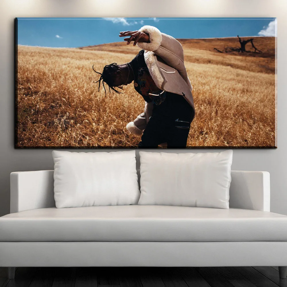 ZZ1616 с изображением Трэвиса Скотта Американский хип хоп музыкальный Рэппер
