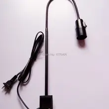 1 шт. DIY держатель лампы 360 градусов зажим с гибкой головкой Макс 15 мм кронштейн лампы для аквариума лампа кораллового цвета зажим для лампы прямая с фабрики