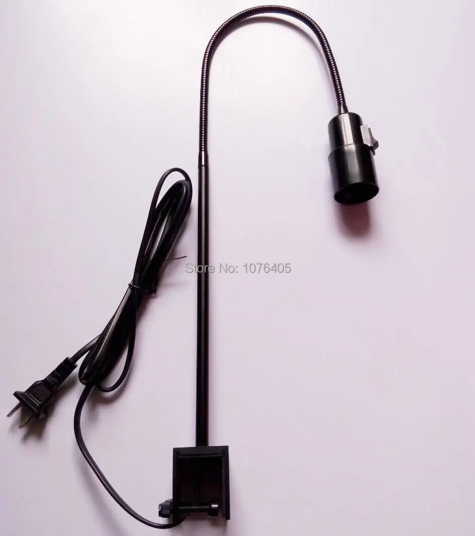

1pcs DIY 360 degrees lamp holder gooseneck clamp max 15mm lamp bracket fish tank lamp coral lamp clamp Factory direct sale
