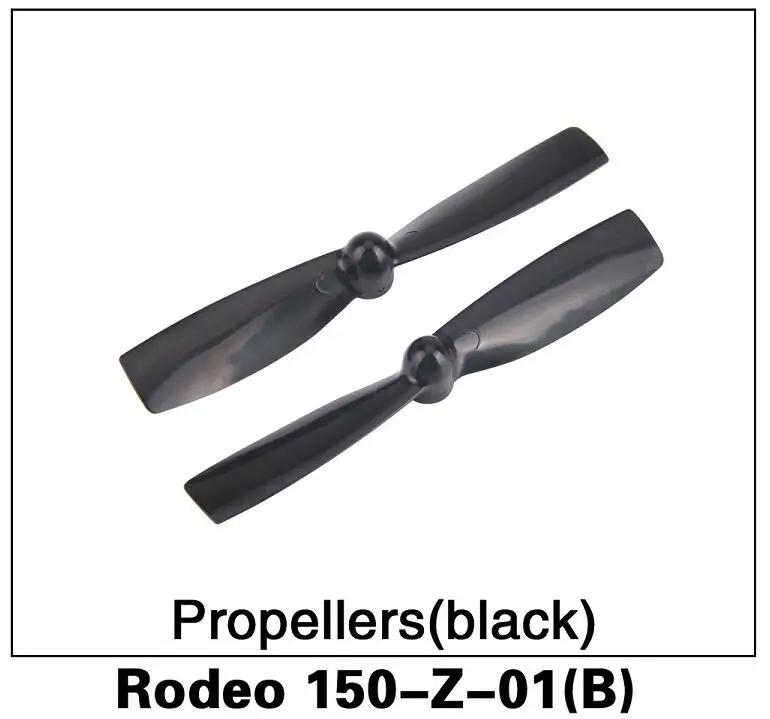 1 пара пропеллеров Walkera Rodeo 150-Z-01 (W) Rodeo 150-Z-01 (B) для гоночного дрона Walkera Rodeo 150