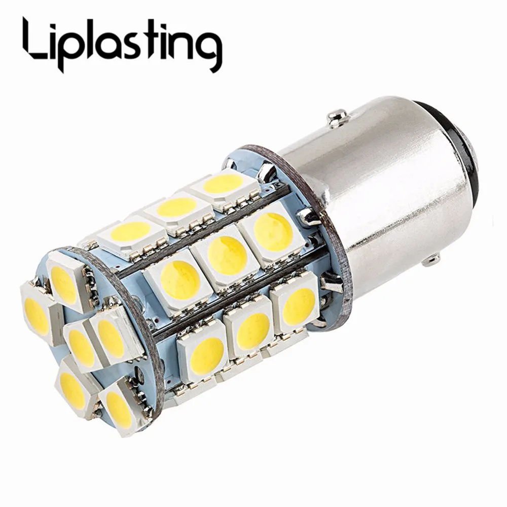Warm White 1156 27 SMD RV Camper Trailer LED Light Bulbs 1141 10031141