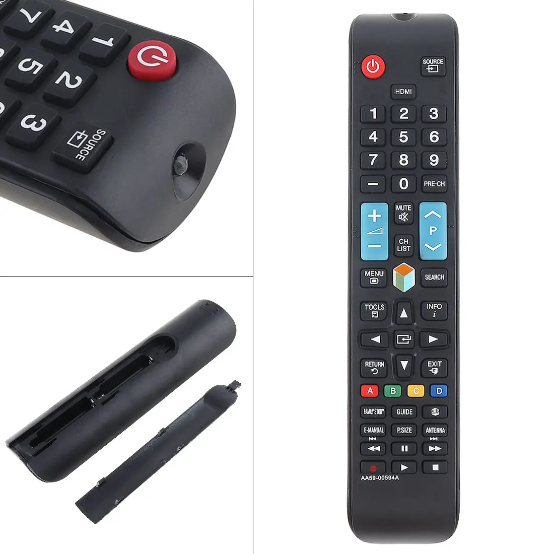 

Replacement Smart Remote Control Support Long Transmission Distance & Backlight for Samsung AA59-00594A LED Smart TV
